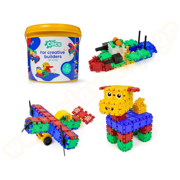 Clics Build & Play - 8 in 1 (160 pcs) - Image 2