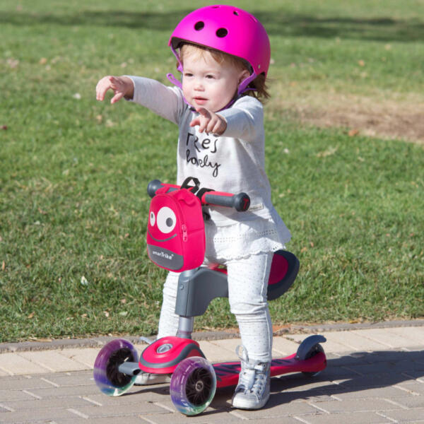 SMART TRIKE T1 SCOOTER - PINK - Image 4