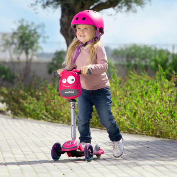 SMART TRIKE T1 SCOOTER - PINK - Image 3