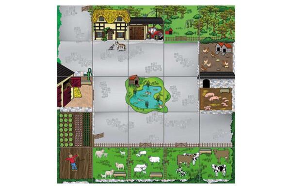 Bee-Bot® and Blue-Bot® Farmyard Mat