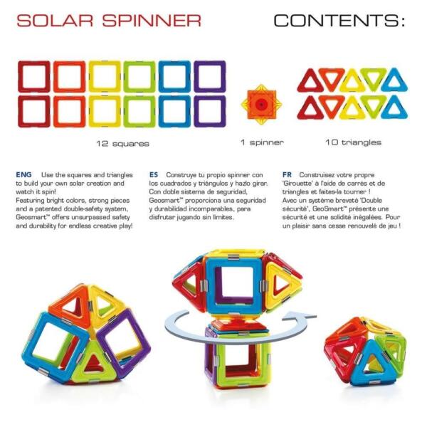 Geosmart κατασκευές με μαγνήτη Solar Spinner - Image 6