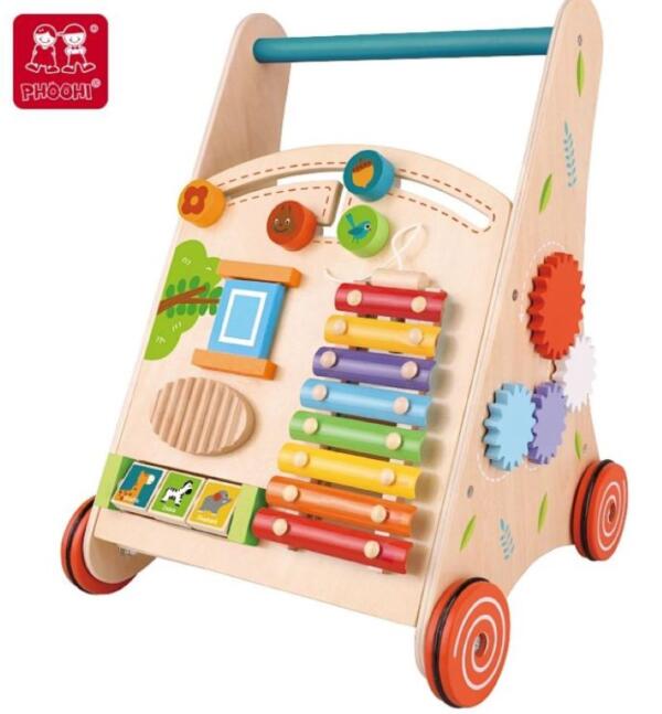 WOODEN JUNGLE BABY LEARNING WALKER PHOOHI - Image 3