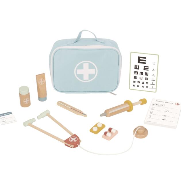 Tooky Toy Ξύλινο Σετ Βαλιτσάκι Little Doctor