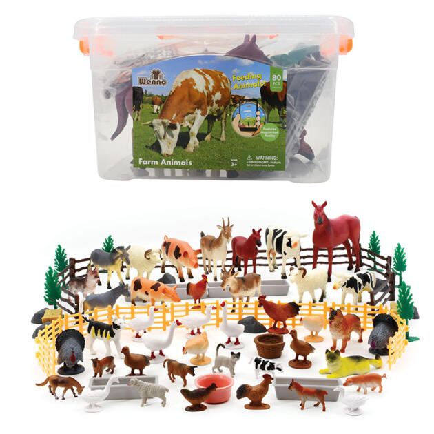 Wenno – Ζώα Της Φάρμας 80 Pcs