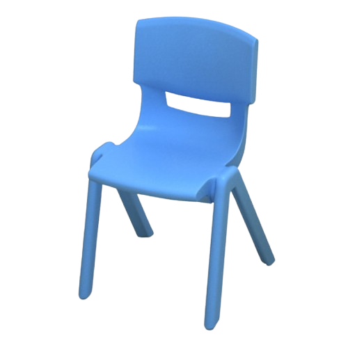 Πλαστική Καρέκλα- Μπλε 30cm