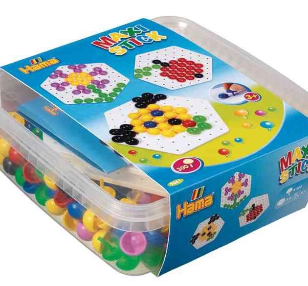 Maxi Sticks/Pegs με 2 Εξάγωνες Βάσεις