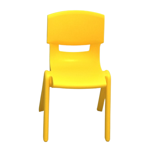 Πλαστική Καρέκλα- Κίτρινο 30cm