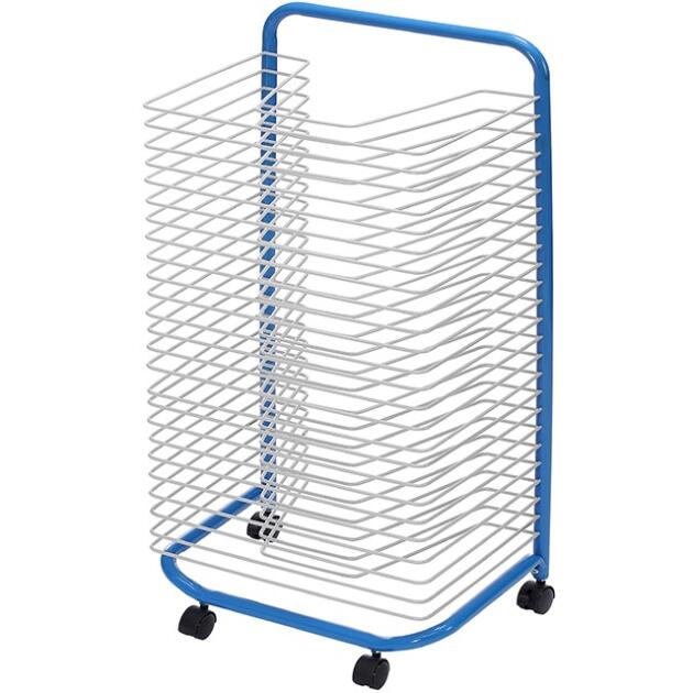 Μεταλλικό στεγνωτήριο  σχεδίων με 25 ράφια