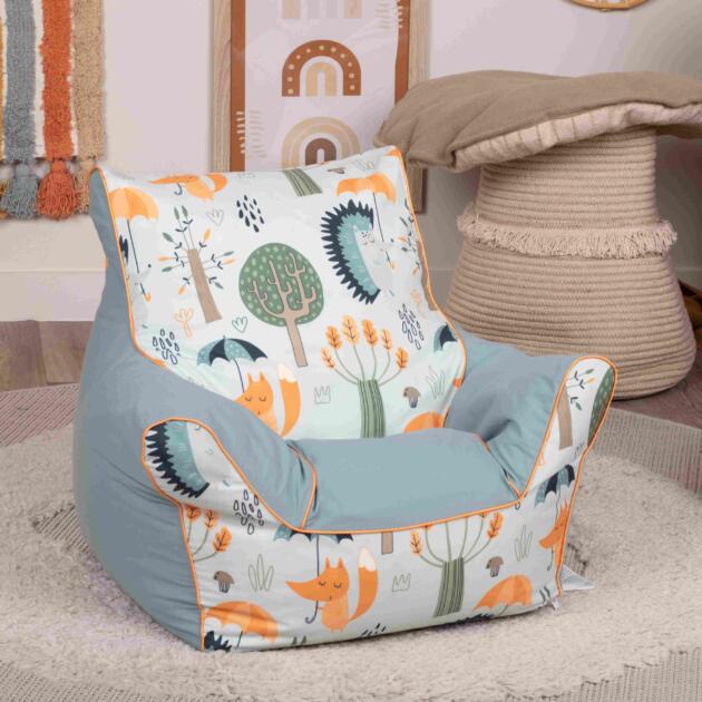 Bean Bag Καρέκλα - Σκαντζόχοιροι και Αλεπουδίτσες