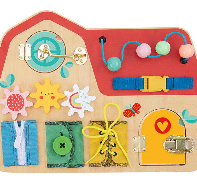 Tooky Toy - Ξύλινο Σπίτι Δραστηριοτήτων