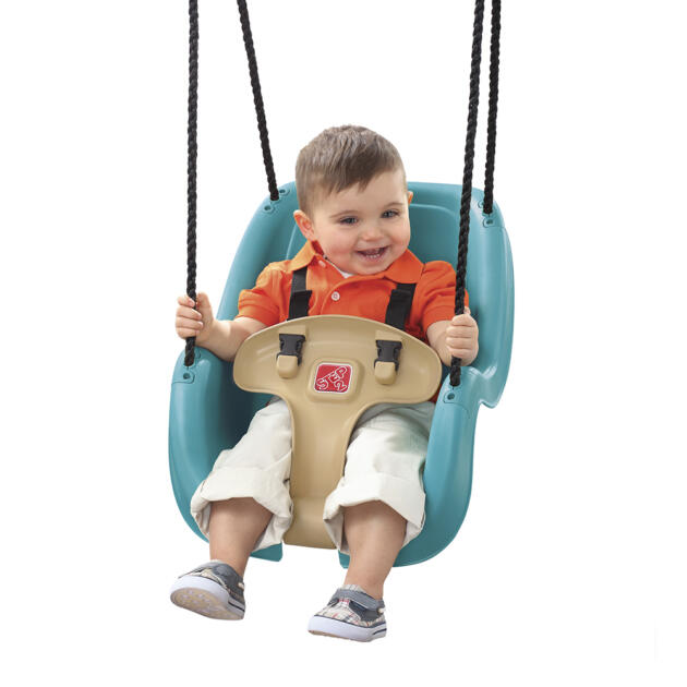 Παιδική κούνια ασφαλείας τιρκουάζ