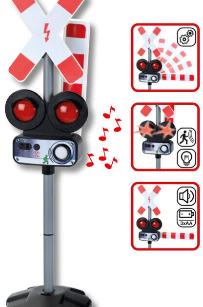 Φανάρι Σιδηροδρομικής Διάβασης με μπάρα